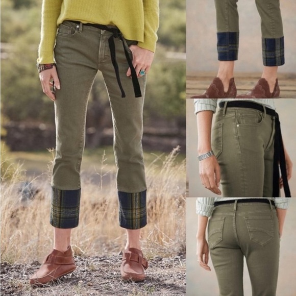 Driftwood
Collette Roads End plaid cuff crop jeans size 27 - Picture 11 of 11